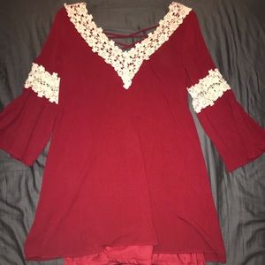 Floral formal long sleeve